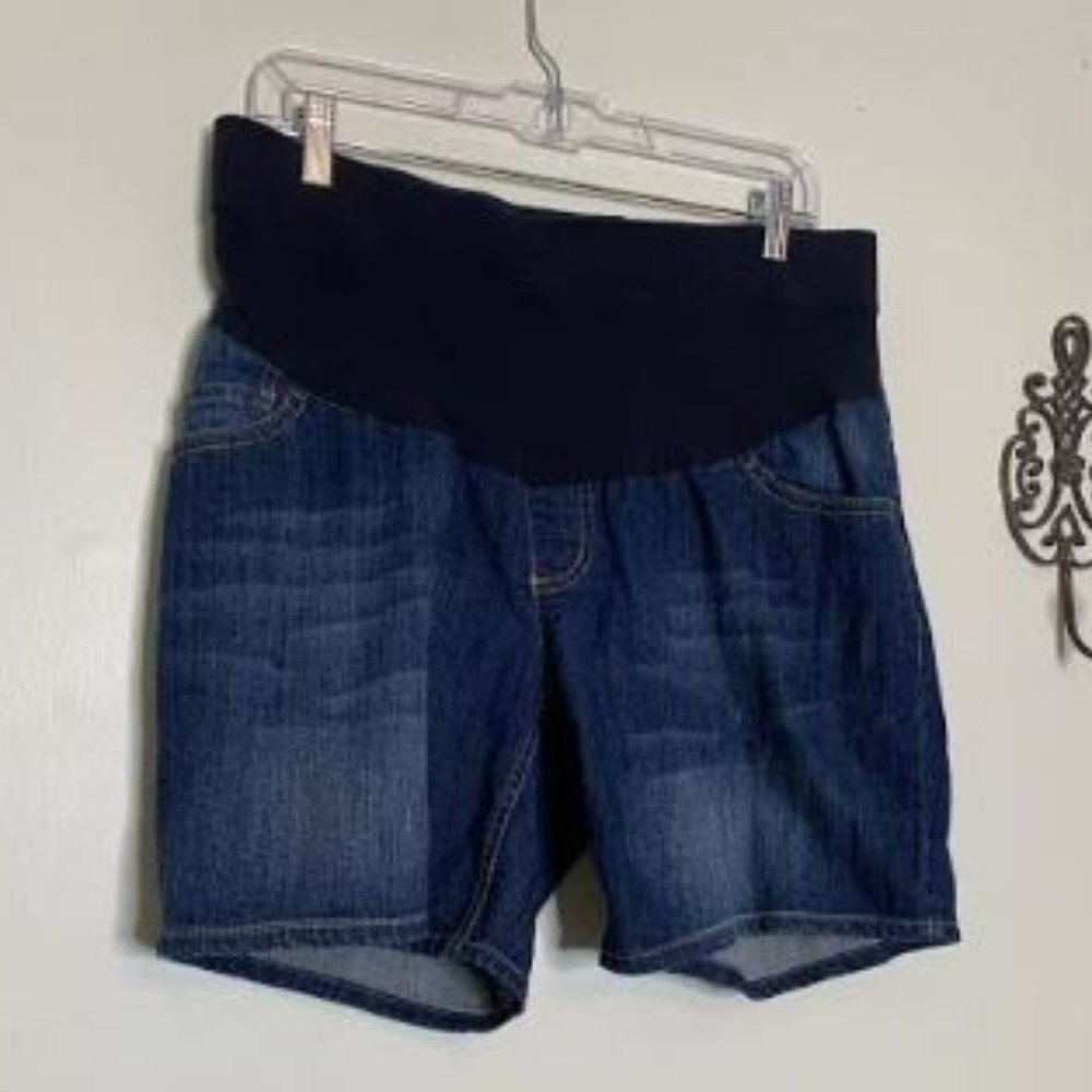 Oh Baby by Motherhood Denim Shorts Sz M